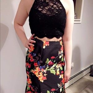 City Studio 2 Piece Mermaid Prom Dress